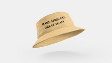Load image into Gallery viewer, Make Africans Great Again Bucket Hat
